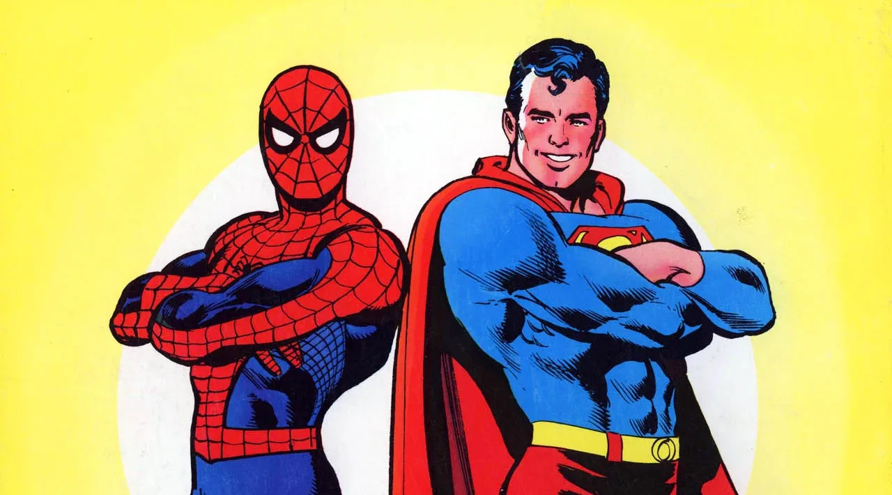 Superman e Homem-Aranha: 50 Anos de um Crossover Impossível
